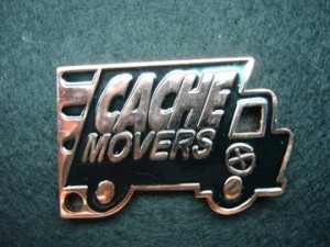 Cache movers I found a cache movers geocoin in Utah