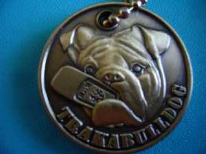 Bailey Dog Trakabulldog Geocoin p1040735 300x225 Bailey Dogs Trakabulldog Geocoin
