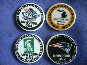 Start-Run-Win Geocoin