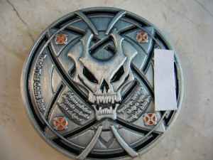 Chris Mackey\'s Tempting the Fates Geocoin