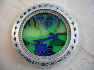 Suncatcher Naturewalk Geocoin