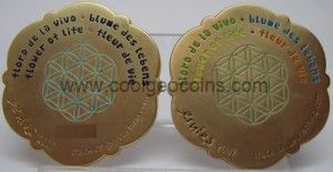 2 geocoins flower of life 300x155 Flower of Life Geocoin